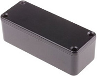 B037BK, Корпуса для РЭА, GAINTA, алюминий, черный, 89х35х30mm