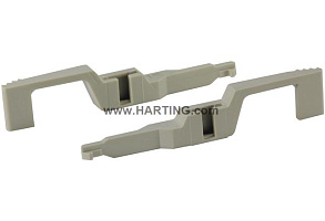09 02 000 9902, Зажим, фикс. рычаг левый, HARTING