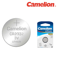 CR2032, Элемент питания, Camelion, 3V