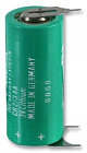 CR2/3AA-SLF, Элемент питания с выводами вниз, VARTA, 3V, 1350mAh, Литий, -30...75°С
