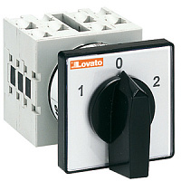 GX1653U, Переключатель трехполюсной, 3п., LOVATO, 690V, 16A, 55...-25°С