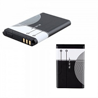 BL-5C, Аккумулятор, NOKIA, 3.7V, 2000mAh, Li-ION, 53х34х6mm