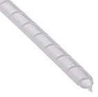 0819 0003 018, Спиральная оплетка Pliospire PE12 (уп.=25м), SES-STERLING, Ø10/40mm, прозрачный